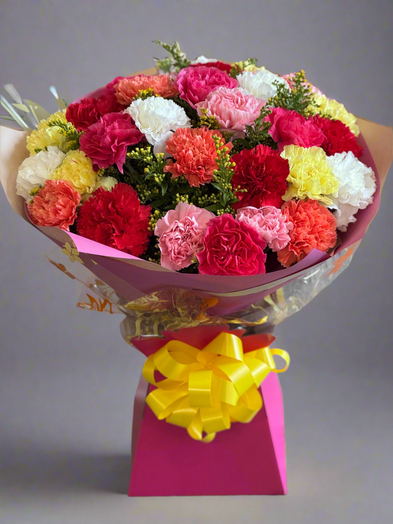 Colorful Carnations Bouquet