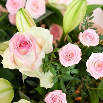 Sympathy Lily Hand tied Bouquet