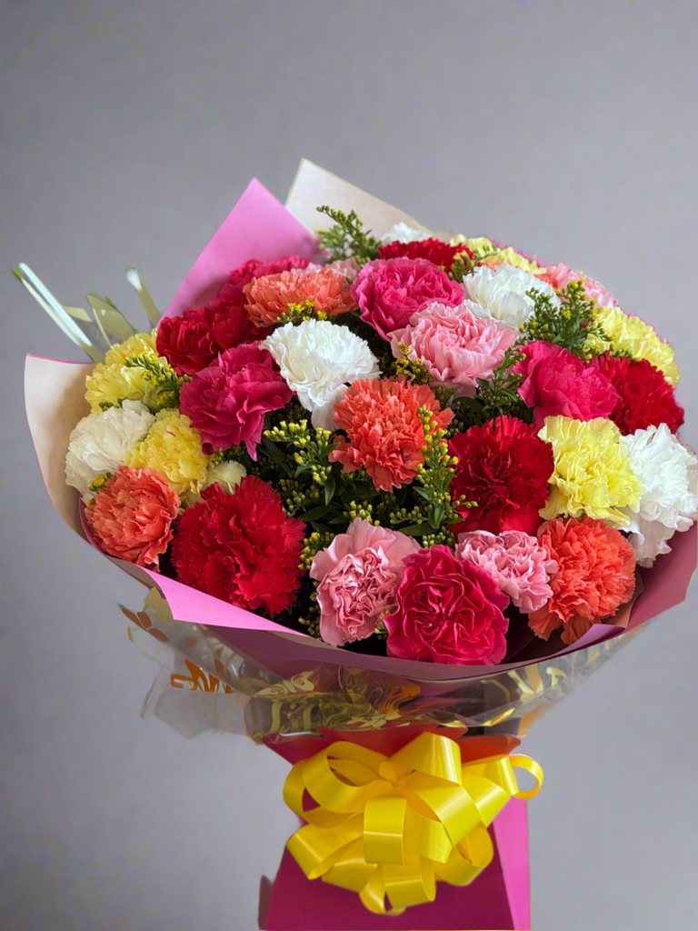 Colorful Carnations Bouquet