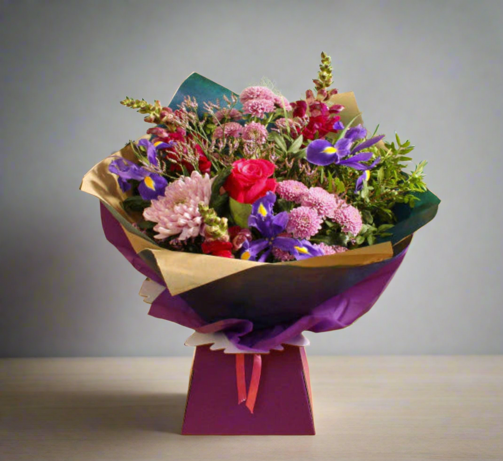 Blue Hues Bouquet