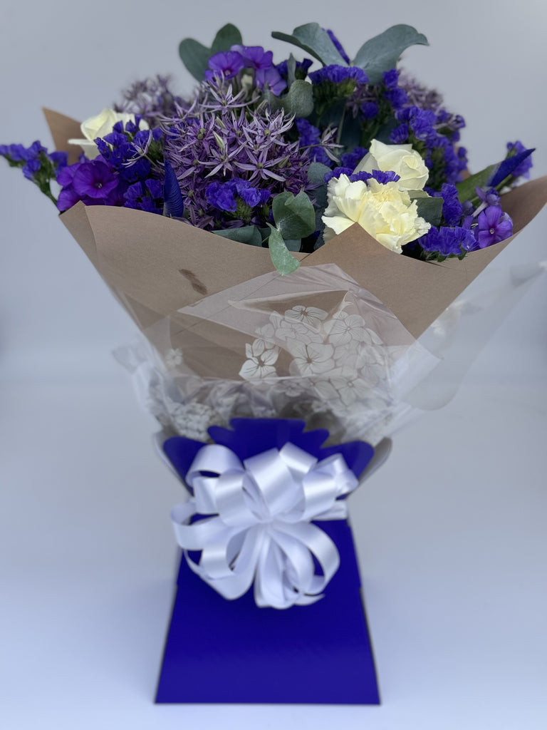 Purple Floral Gift Box - Rams florists