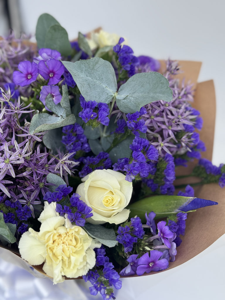 Purple Floral Gift Box - Rams florists