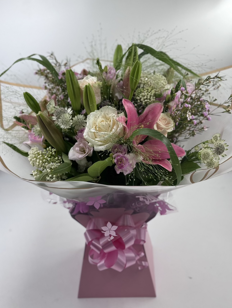 Get Well Soon Hand tied Bouquet - Rams florists