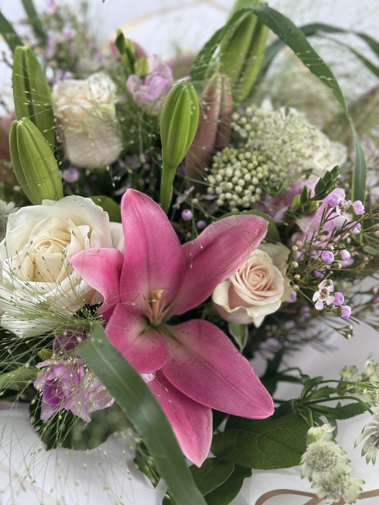Get Well Soon Hand tied Bouquet - Rams florists
