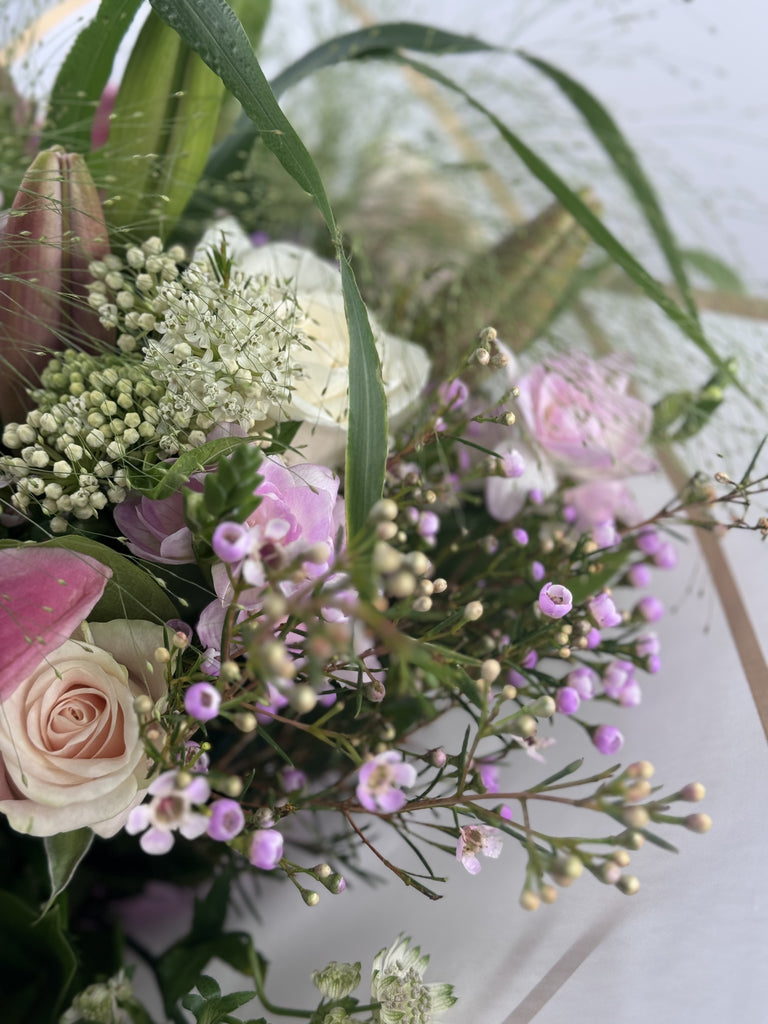 Get Well Soon Hand tied Bouquet - Rams florists