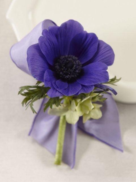 Purple Passion Boutonniere - Rams florists