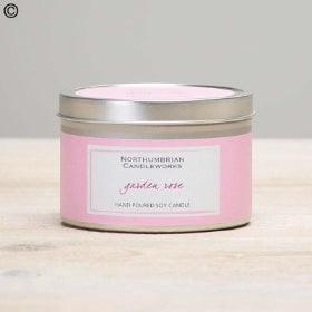 Garden Rose Candle - Rams florists