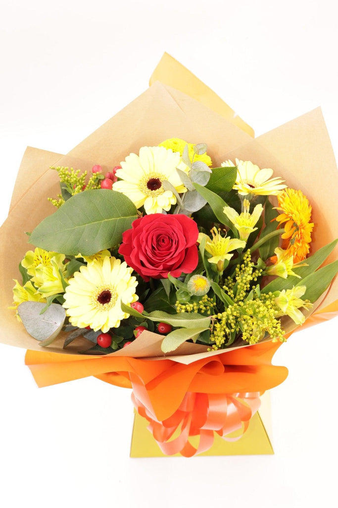 Congratulations Gift Set with Chocolates Card & Alcohol - Rams florists