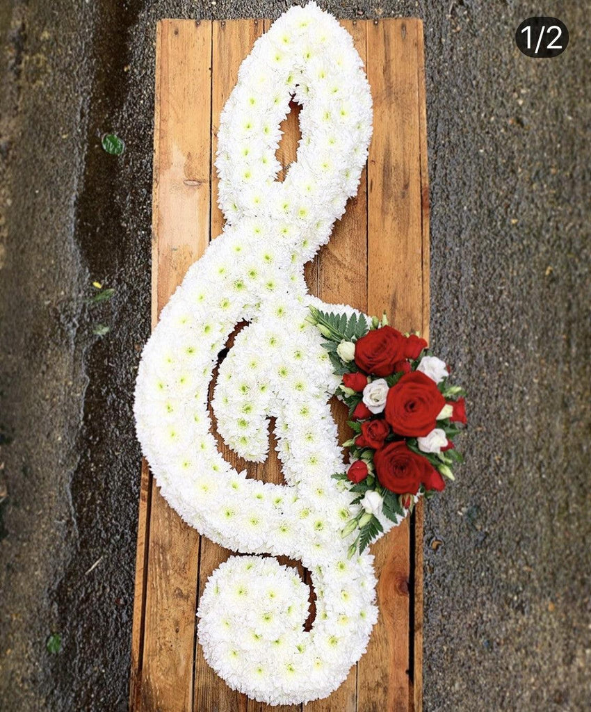 G Clef Musical Note - Rams florists